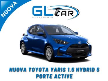 NUOVA Toyota Yaris 1.5 Hybrid 5 porte Active