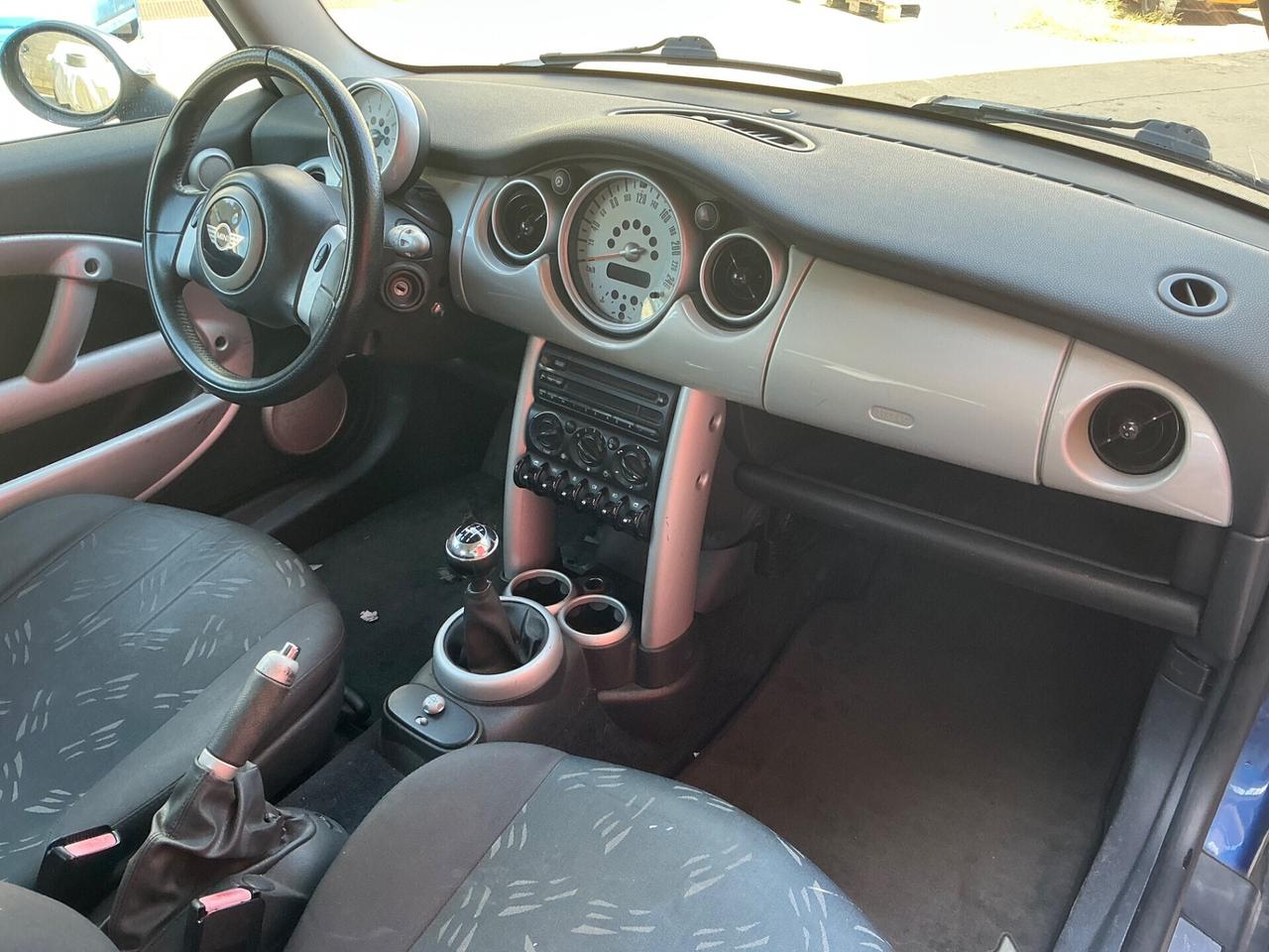 MINI ONE 1.6 116 CV CON IMPIANTO GPL OMOLOGATO -2004