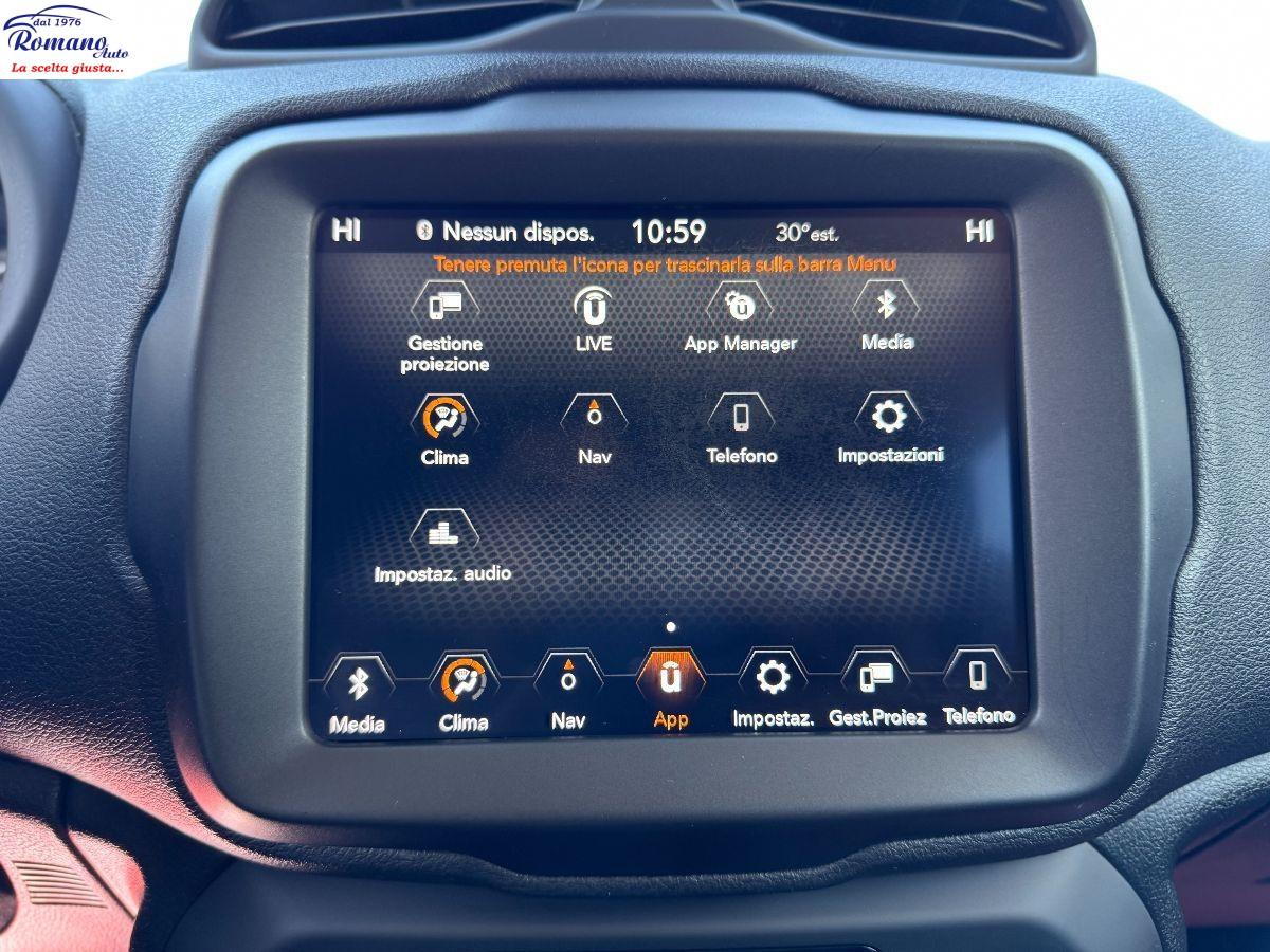 JEEP - Renegade - 1.6 Mjt 120CV Night Eagle#NAVIGATORE 8.4!