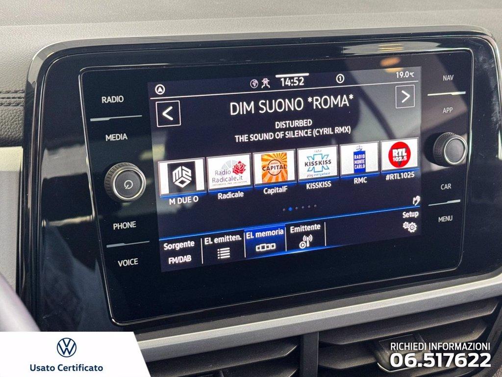 VOLKSWAGEN T-roc 2.0 tdi life 150cv dsg del 2022