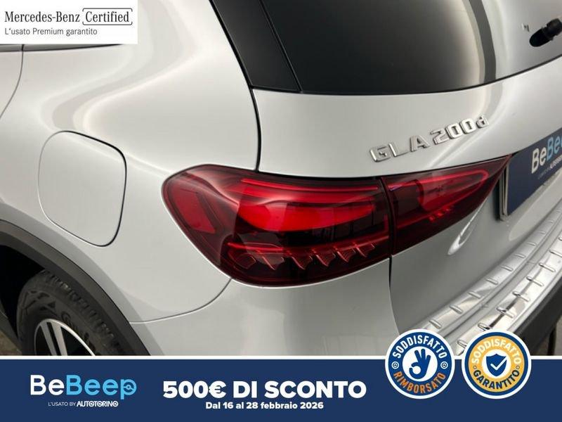 Mercedes-Benz GLA 200 D PROGRESSIVE ADVANCED PLUS 4MATIC AUTO