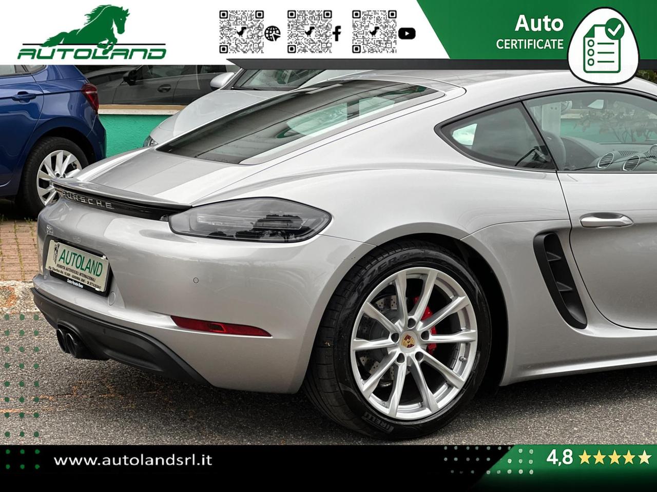 Porsche 718 Cayman 2.0 300cv pdk UNIPRO UFFICIALE