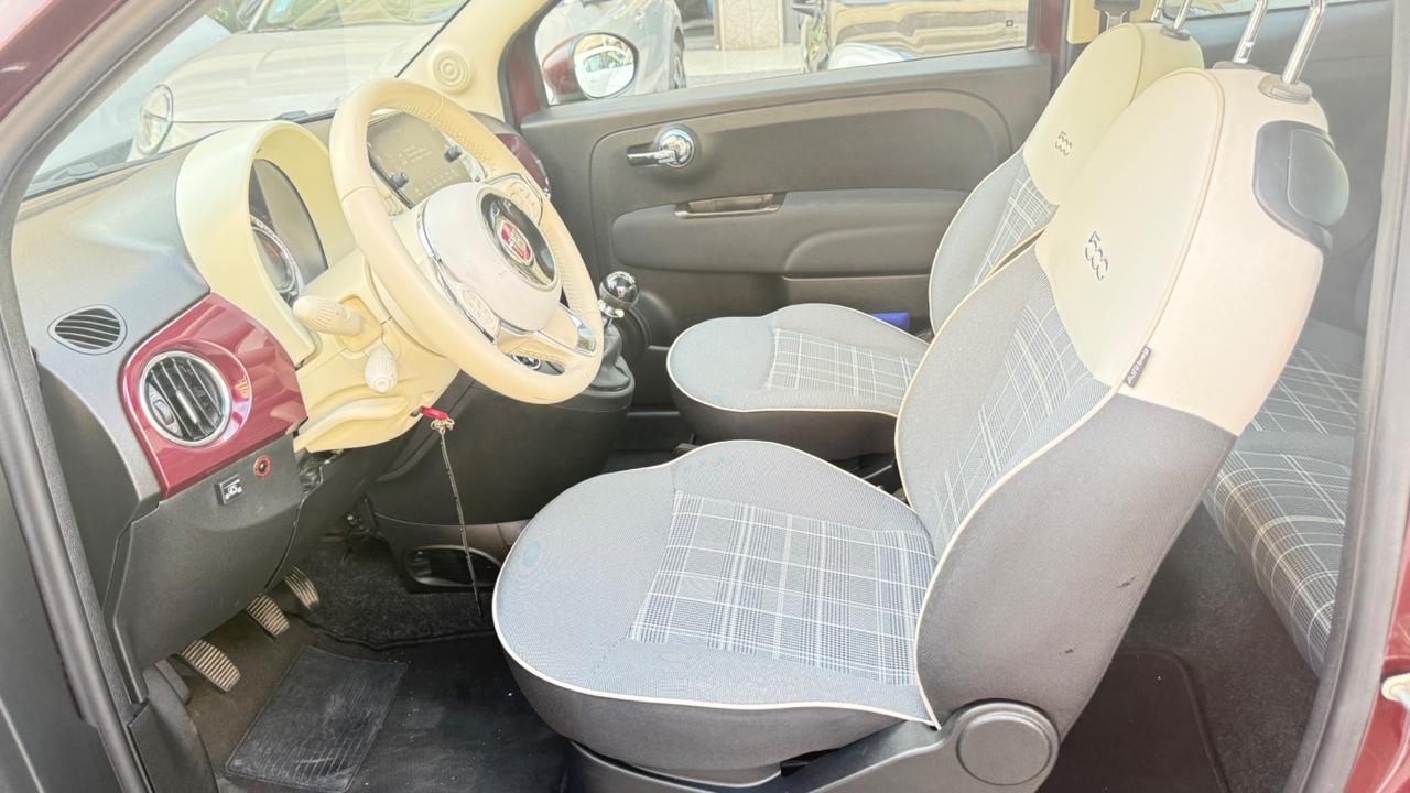 Fiat 500 1.2 GPL EasyPower Lounge LED CAR PLAY PANORAMA PDC BLUETOOTH CERCHI 15