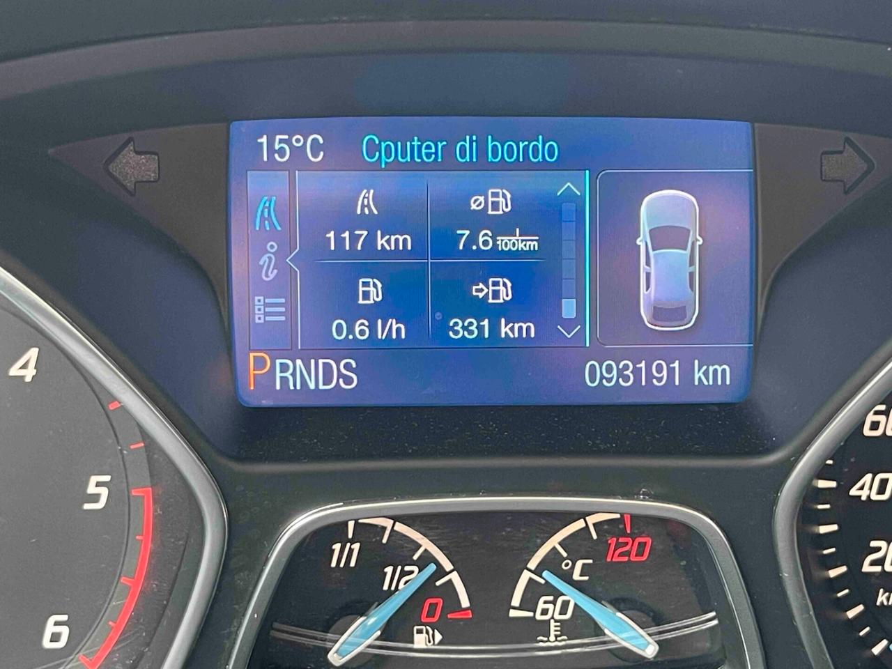 Ford Focus 2.0 TDCi 115 CV Powershift Titanium Automatica Neopatentati