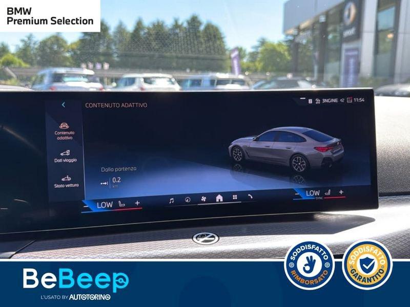 BMW Serie 4 Gran Coupé 420D GRAN COUPE MHEV 48V XDRIVE MSPORT PRO AUTO