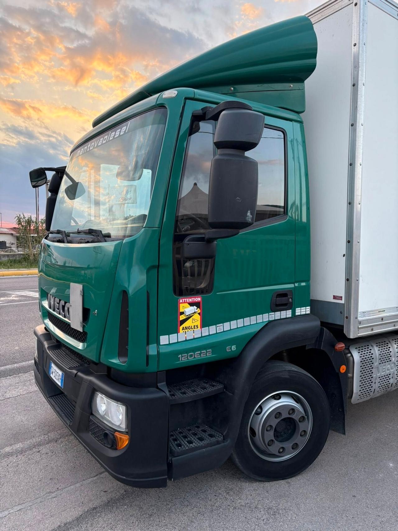 Iveco Daily eurocargo 120e 22 cassa e sponda