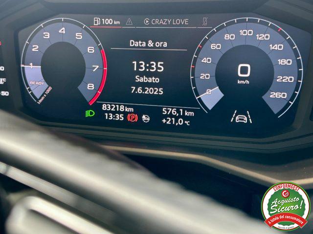 AUDI A1 SPB 25 TFSI *NEOPATENTATI*NO VINCOLI*