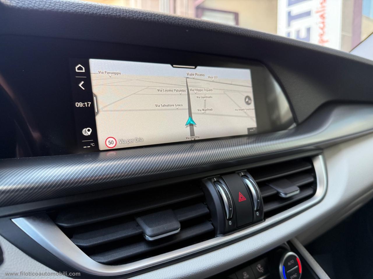 ALFA ROMEO Stelvio 2.2 T.diesel 190CV AT8 Q4 Sprint MY 2021 - GANCIO DI TRAINO ELETTRICO-PELLE