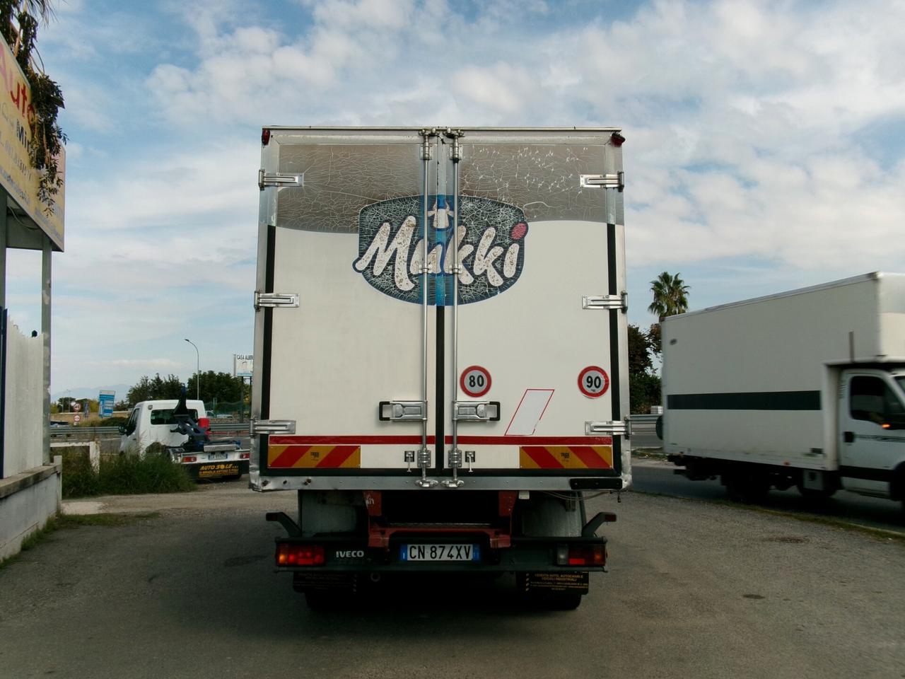 Iveco EUROCARGO 80/18 6 CILINDRI PASSO 3105 FRIGO ATP FNA 06/2028 8 PEDANE
