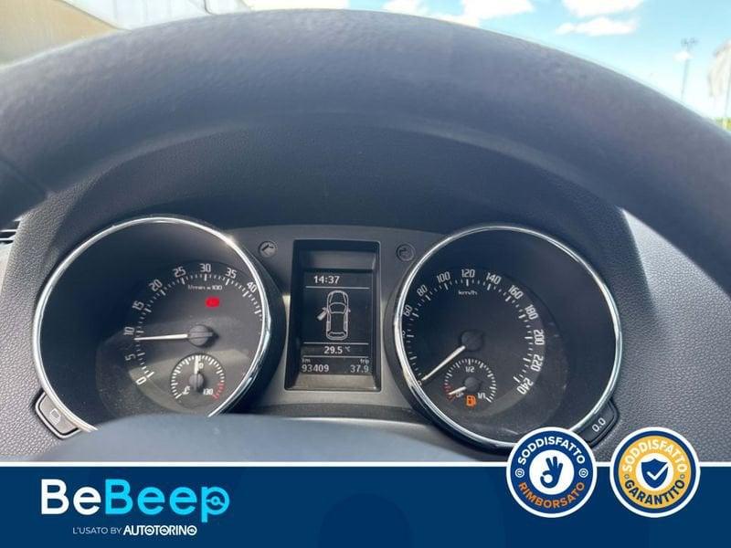 Skoda Yeti 2.0 TDI AMBITION 110CV E6