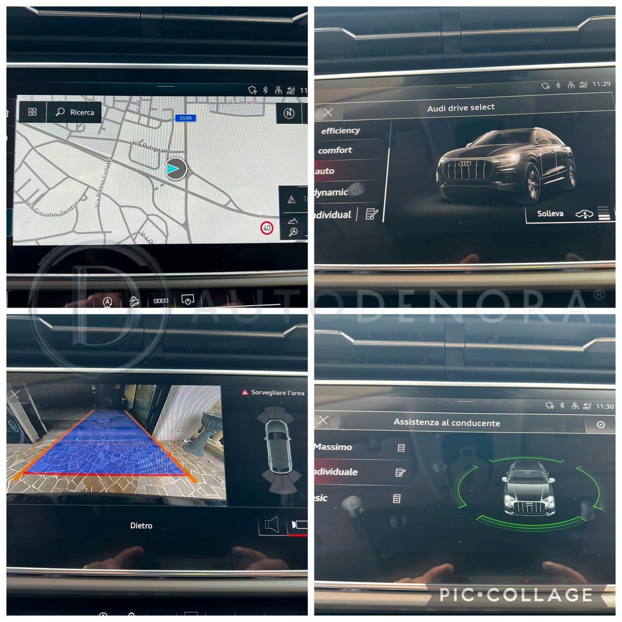 Audi Q8 50 3.0 tdi tiptronic Sline TETTO,LED,NAVI,PELLE