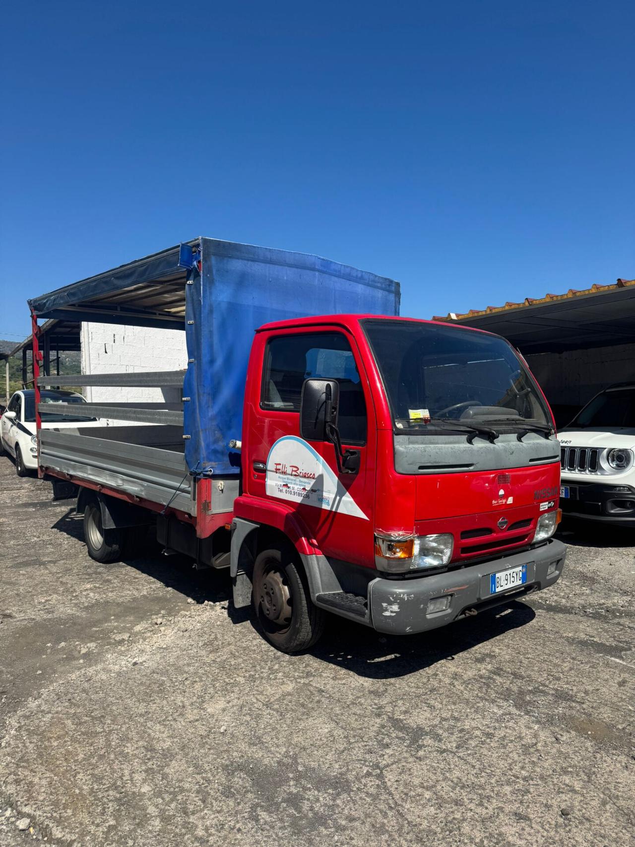 NISSAN CABSTAR CASSONE FISSO 106 CV DIESEL CENTINATO ANNO 2000