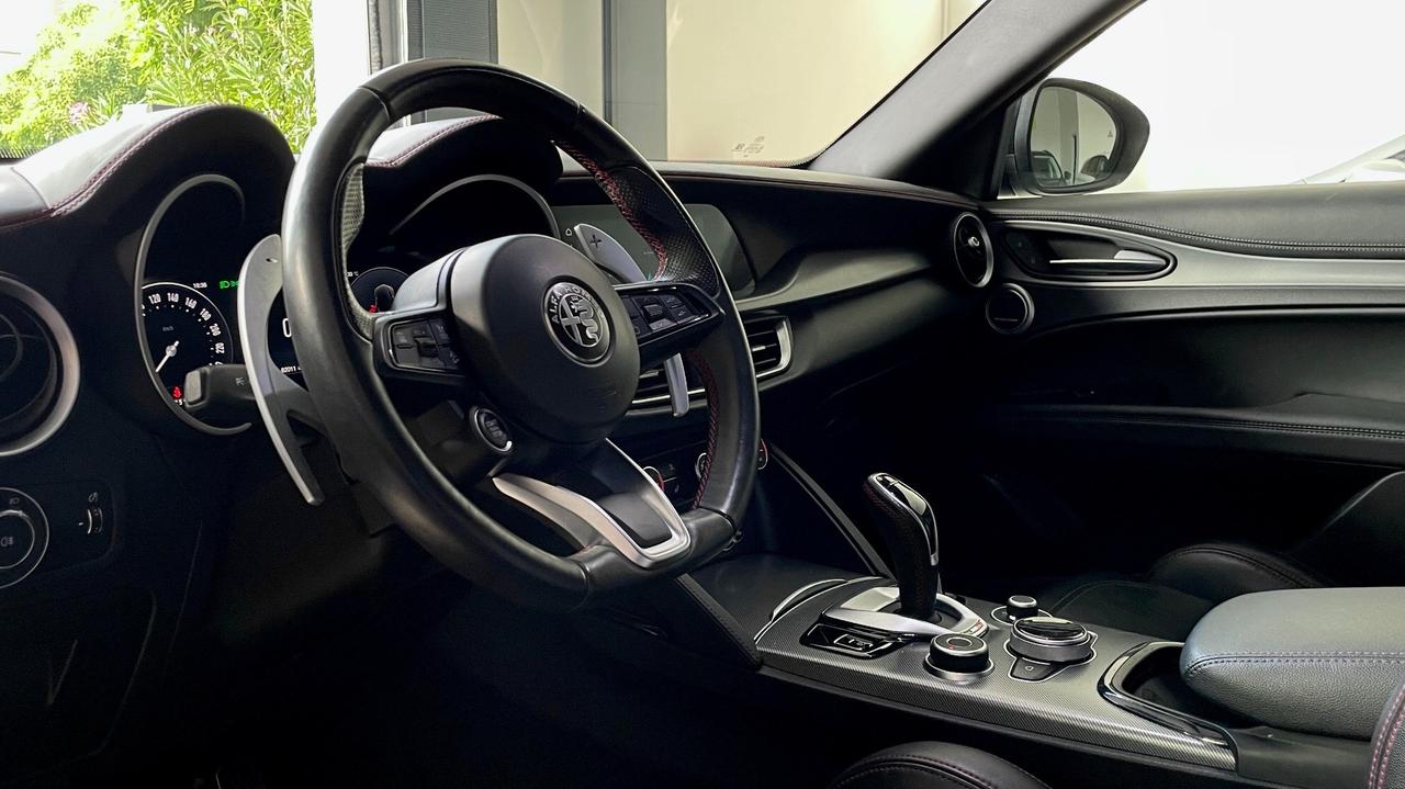 ALFA ROMEO STELVIO 2.2 COMPETIZIONE Q4 TURBODIESEL 210CV - VOLANTE E SEDILI IN PELLE RISCALDABILI, FULL LED