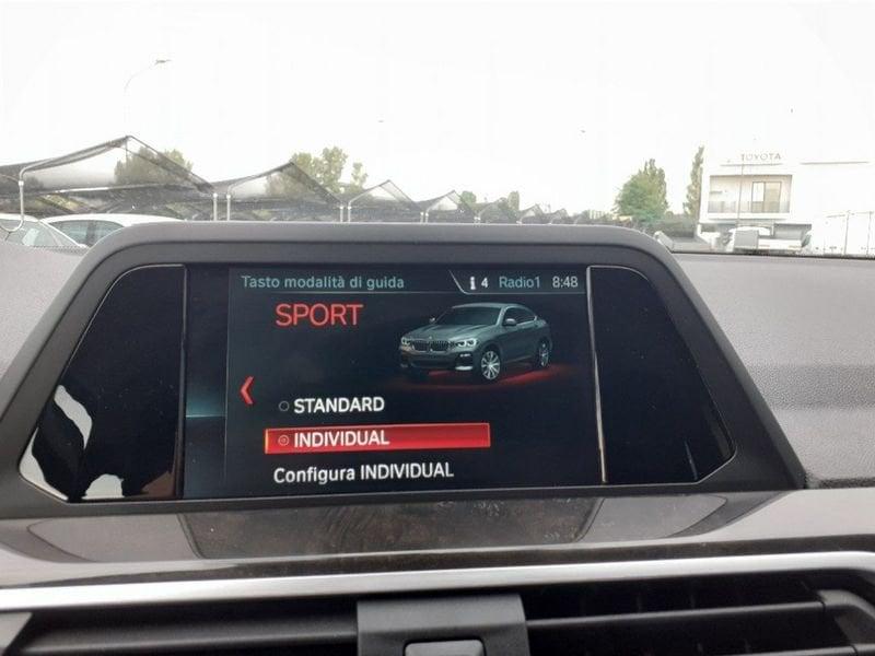 BMW X4 xDrive20d xLine IVA ESPOSTA-GARANZIA-KM CERTIFIC
