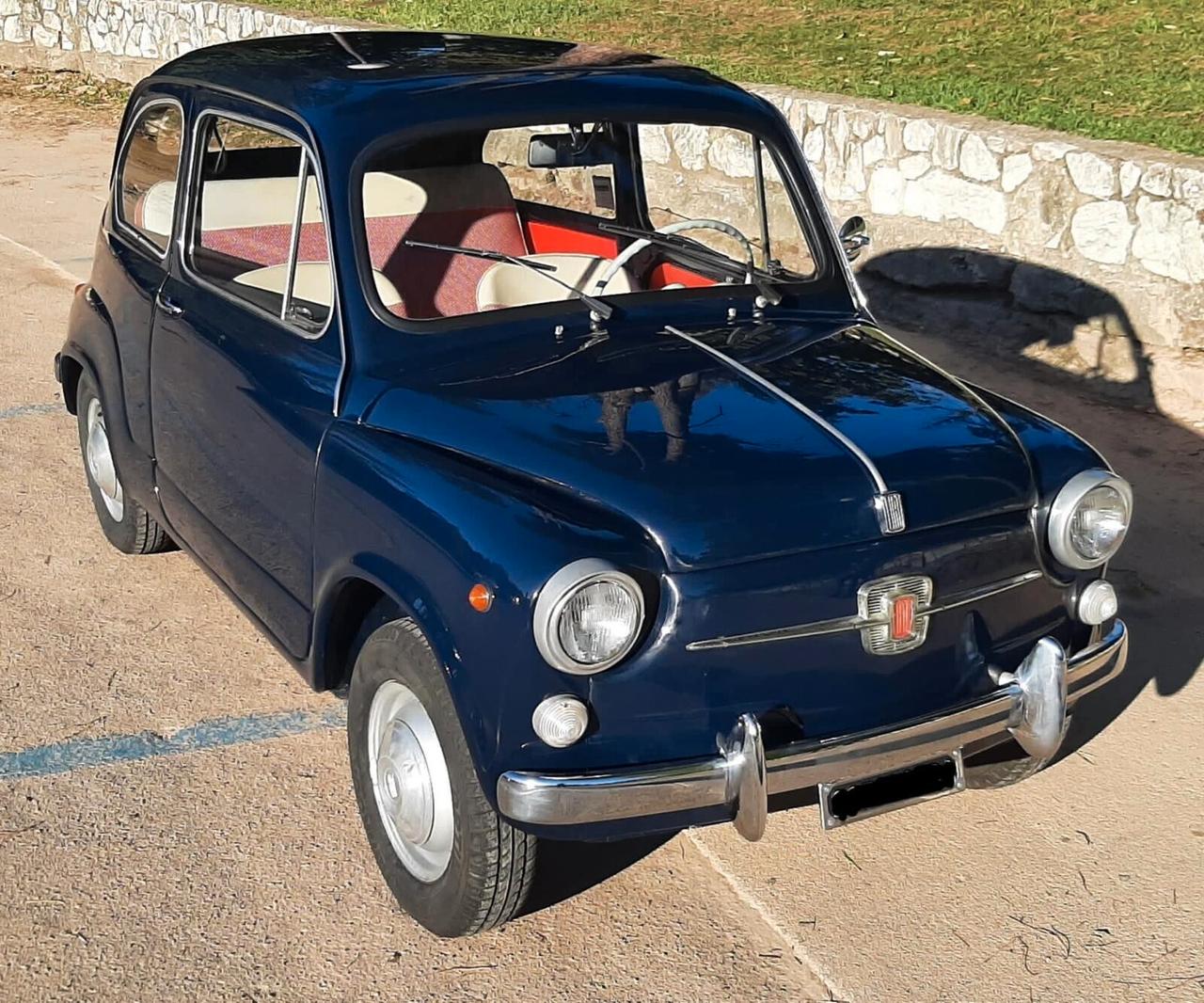 Fiat 600 D - Restaurata - Molto Bella