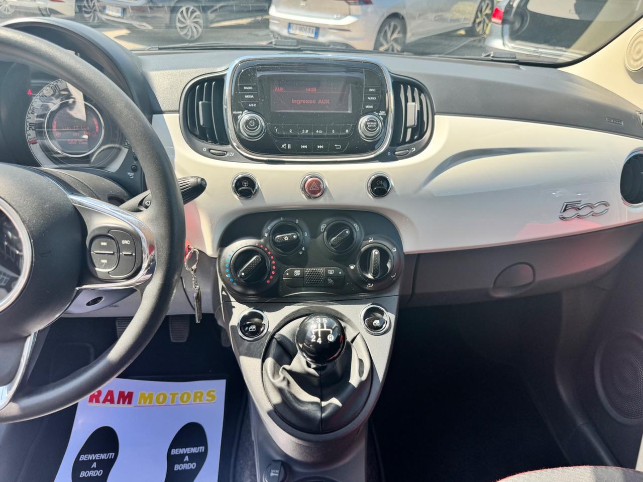 Fiat 500 1.2 GPL EasyPower Pop Star NEOPATENTATI UNICO PROPRIETARIO