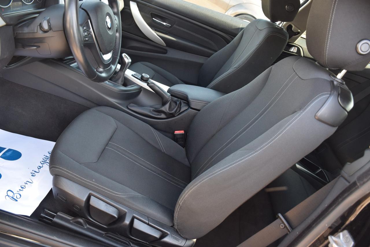 Bmw 418 418d Coupé 6M Sport CRUISE BT BIZONA KM REALI