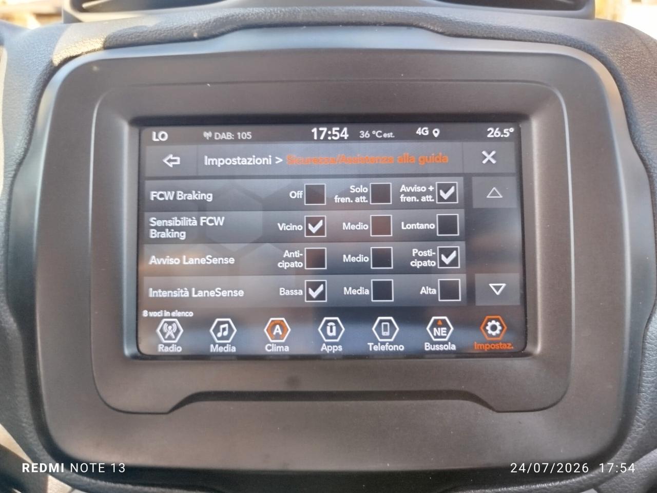 RENEGADE LIMITED 150cv AUTOM *PREZZO VERO* UNIPRO -54000 KM