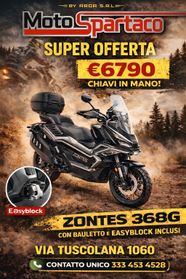 ZONTES ZT 368 G PREZZO SU STRADA CON ACCESSORI