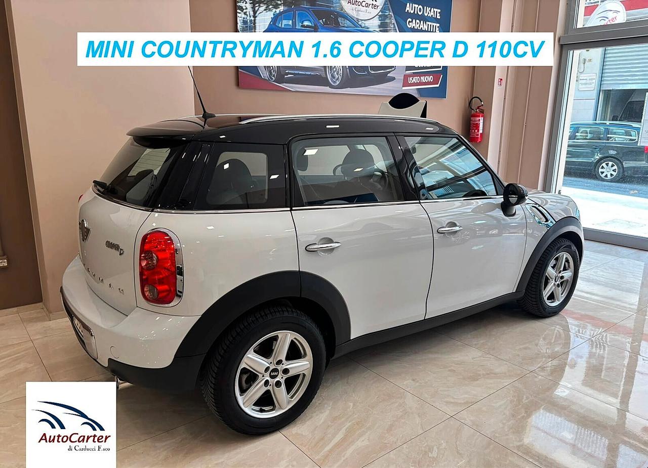 Mini Cooper D Countryman 1.6 diesel 110CV