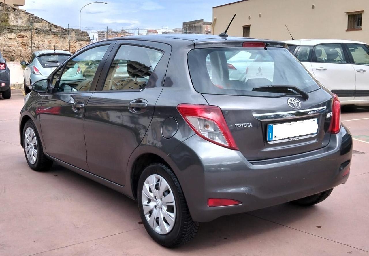 TOYOTA YARIS 1.4 D4D 5 PORTE NAVY CON GARANZIA
