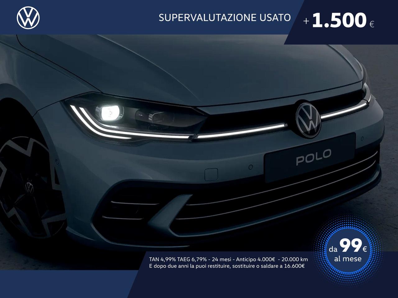 Volkswagen Polo 1.0 tsi edition 50 95cv dsg