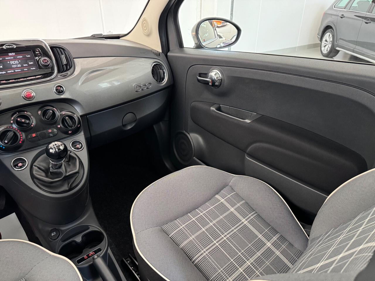 Fiat 500 1.2 Lounge 69cv E6b solo 43mila km!