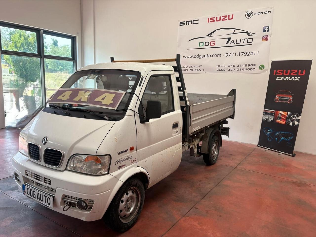 GIOTTI VITTORIA FURGONE CASSONE 4X4 benz.1.3 TRILATERALE km 102.052 certificati
