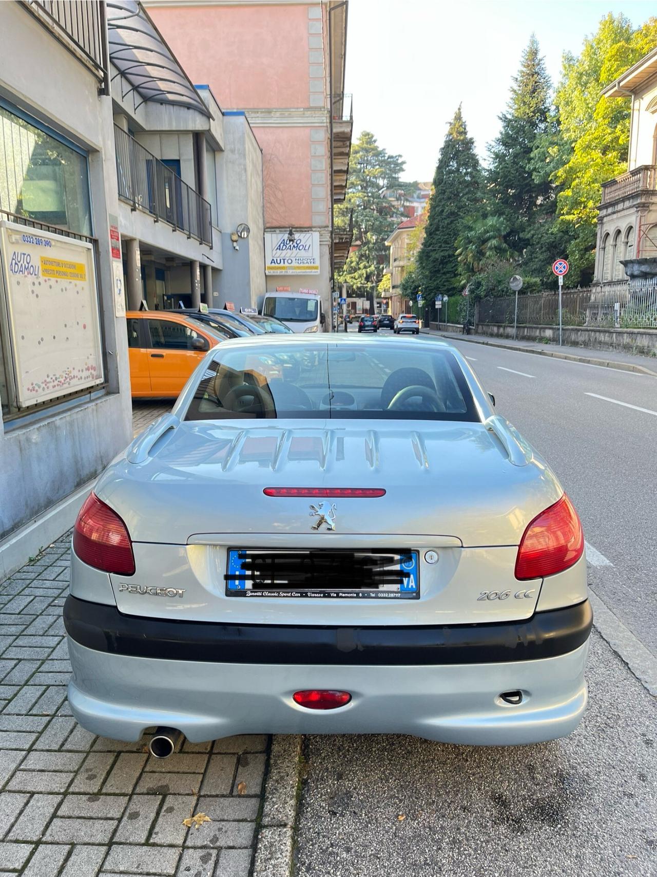 PEUGEOT 206 CC - 1.6 16V CABRIO - BENZINA - ANCHE PER NEOPATENTATI