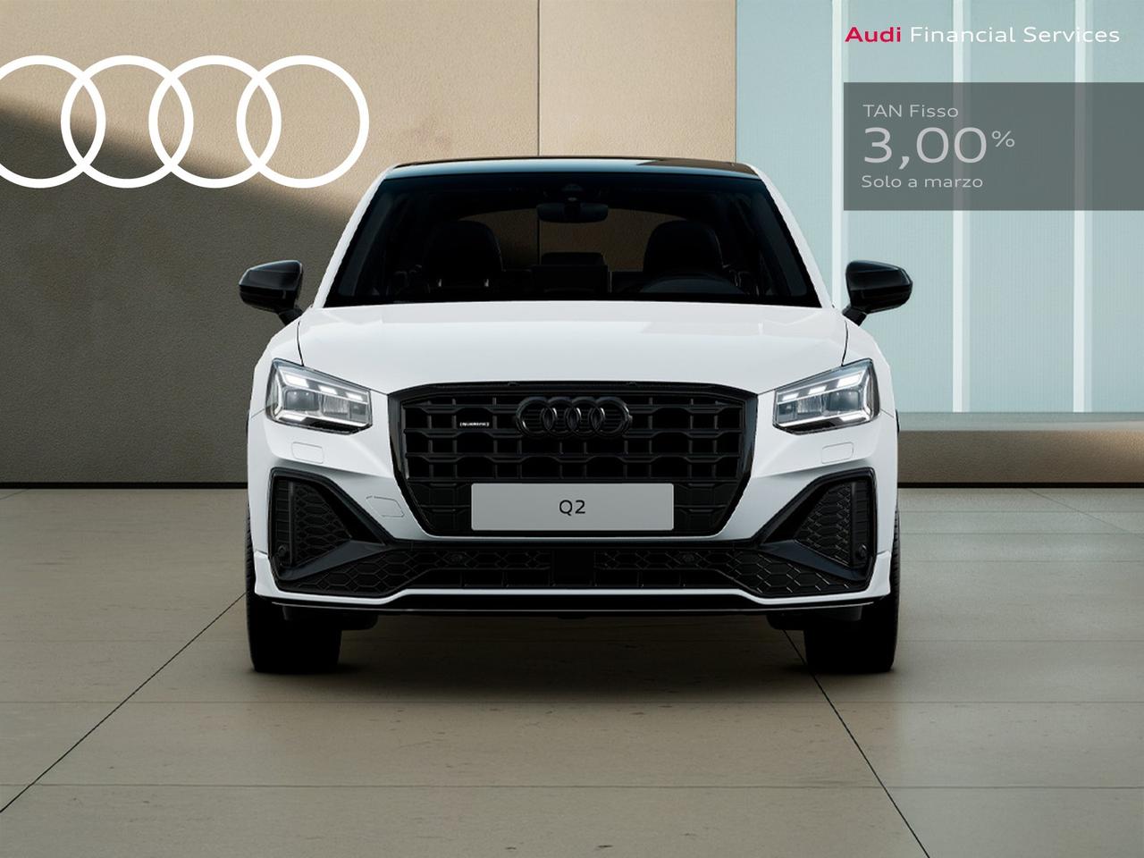 Audi Q2 40 2.0 tfsi identity black quattro s-tronic
