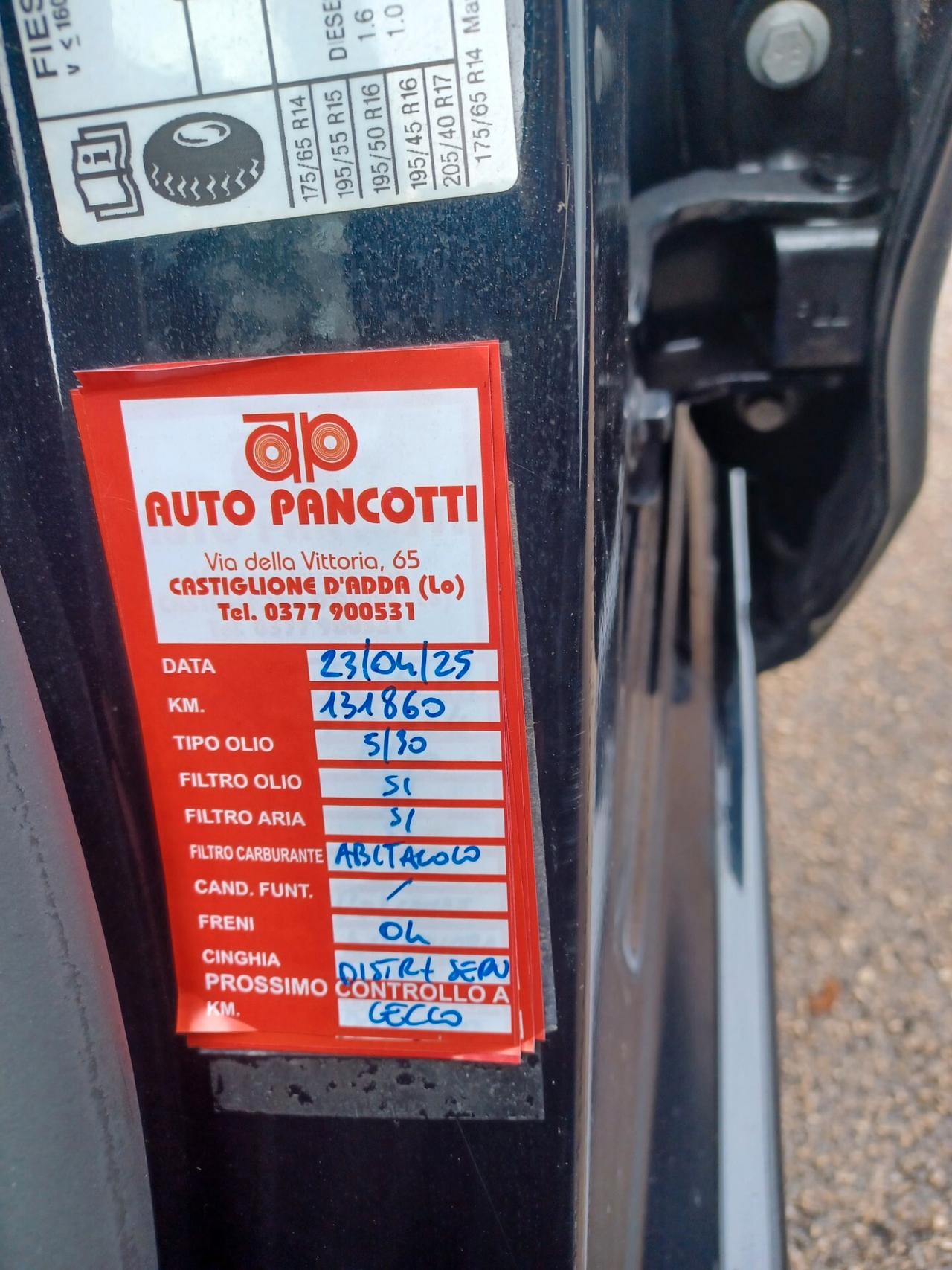 Ford Fiesta 1.5 TDCi 5 porte UNICO PROPRIETARIO