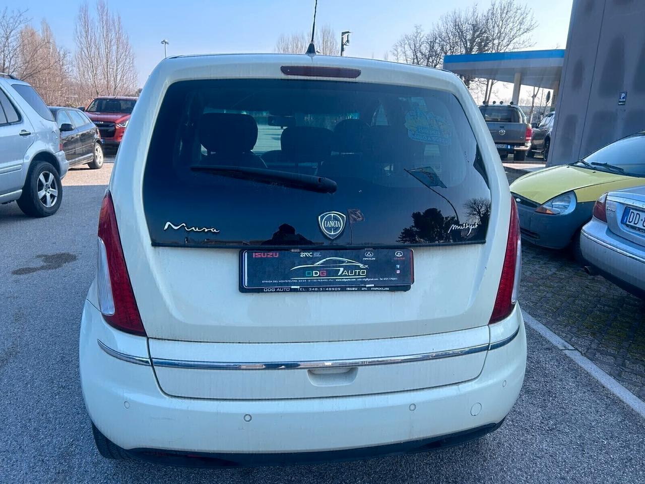LANCIA MUSA serie 2 LED Diesel 1.3 CV 90 Km 154.541 X NEOPATENTATI Garanzia 12 mesi