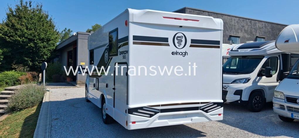 Elnagh Baron 565 camper semintegrale con letti gemelli