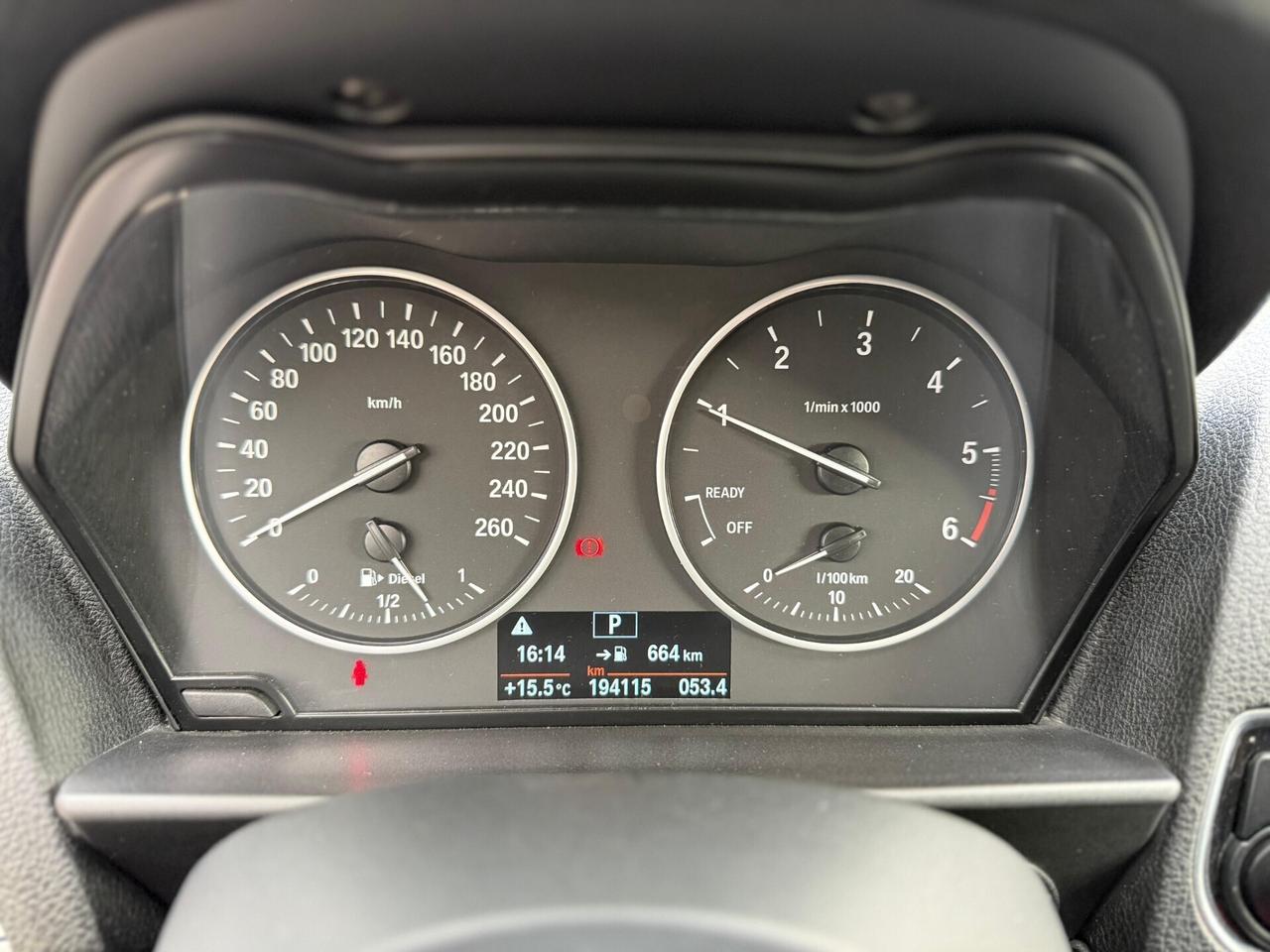 Bmw 116d 5p. Sport c.a.