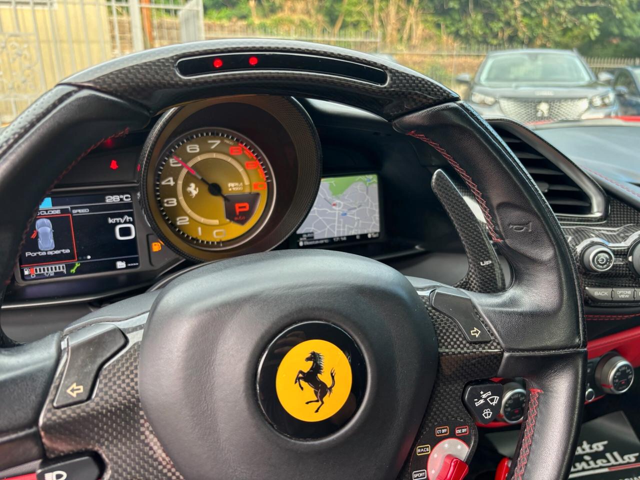Ferrari 488 GTB ROSSO CORSA PERLA -FULL- CARBONIO TOTALE