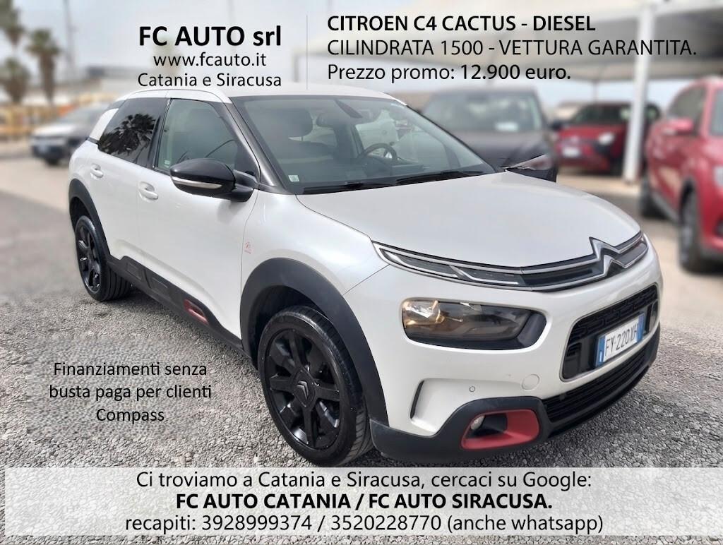 Citroen C4 Cactus BlueHDi 100 S&S Shine Pack