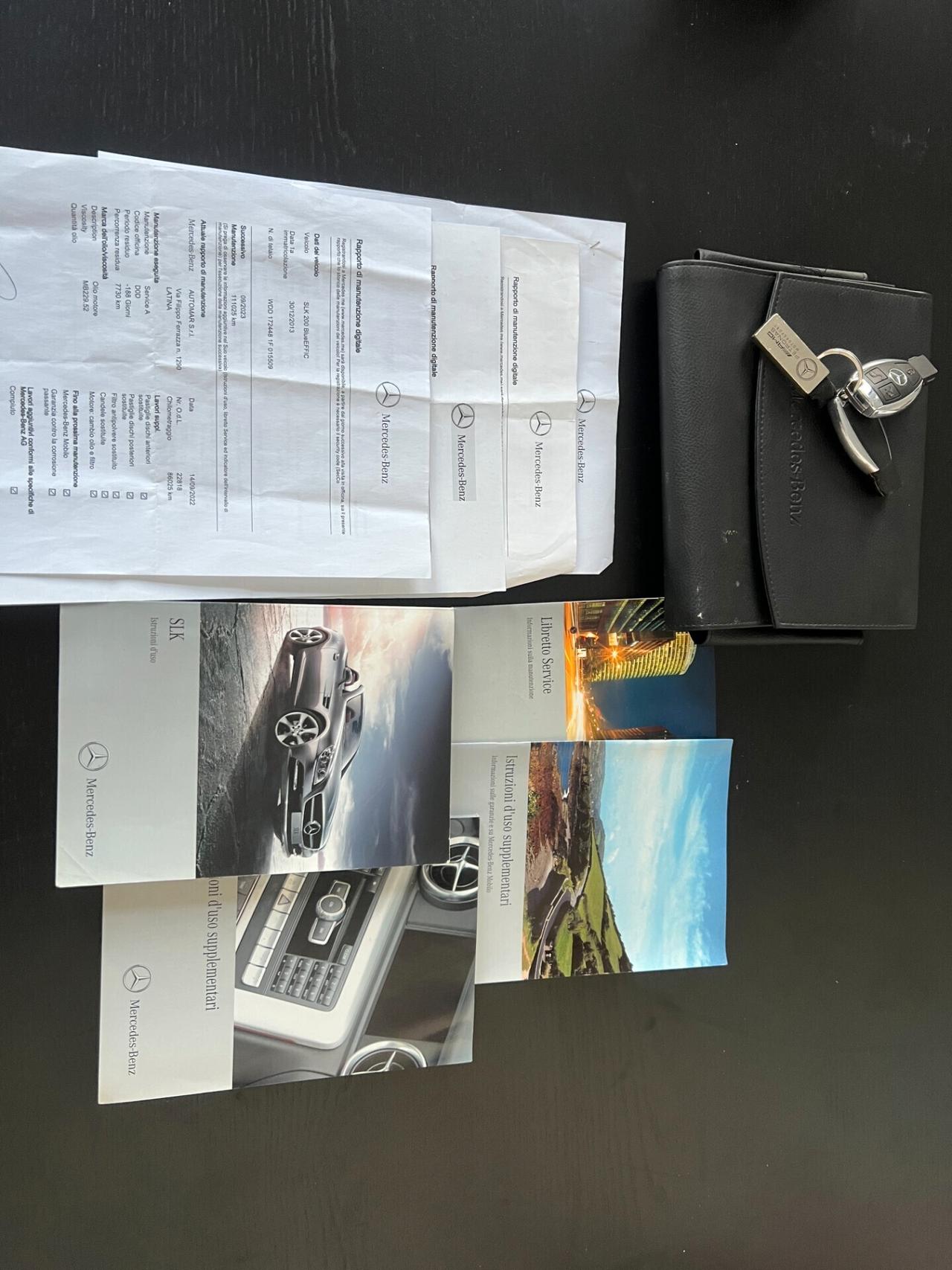 MERCEDES BENZ SLK 200 AMG PACK MANUALE 1PROPRIETARIO