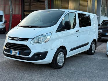 ford transit CUSTOM VAN 6 POSTI AUTOCARRO DOPPIA CABINA