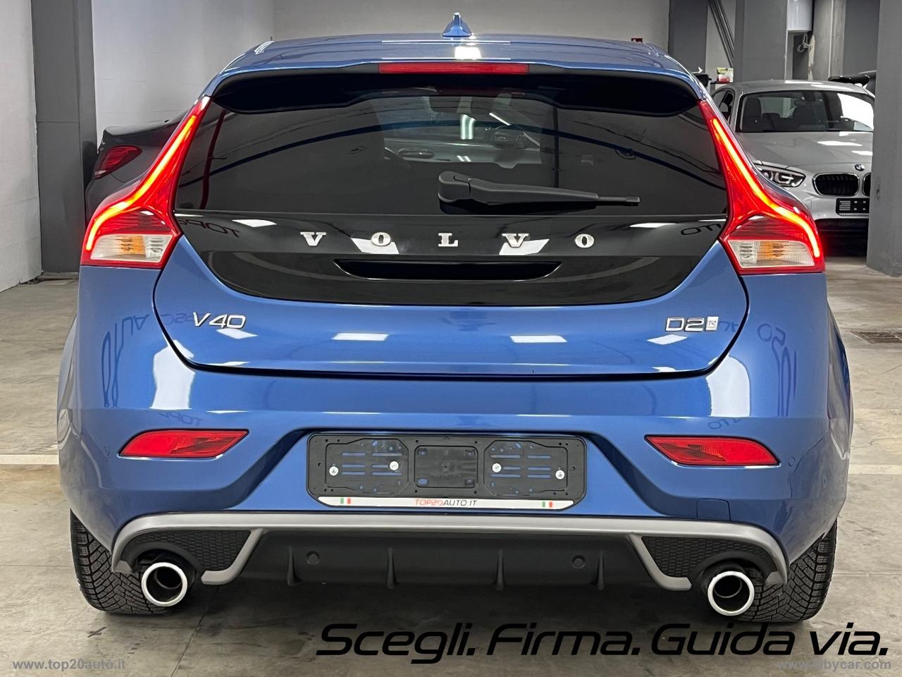 VOLVO V40 D2 R-design FARI LED|DOPPIO SCARICO