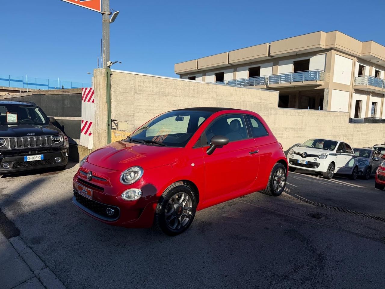 FIAT 500s CABRIO 1.2 BENZINA 69 (CV) 2016