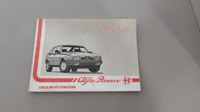 ALFA ROMEO 75 1.6 carburatore +IMPGPL