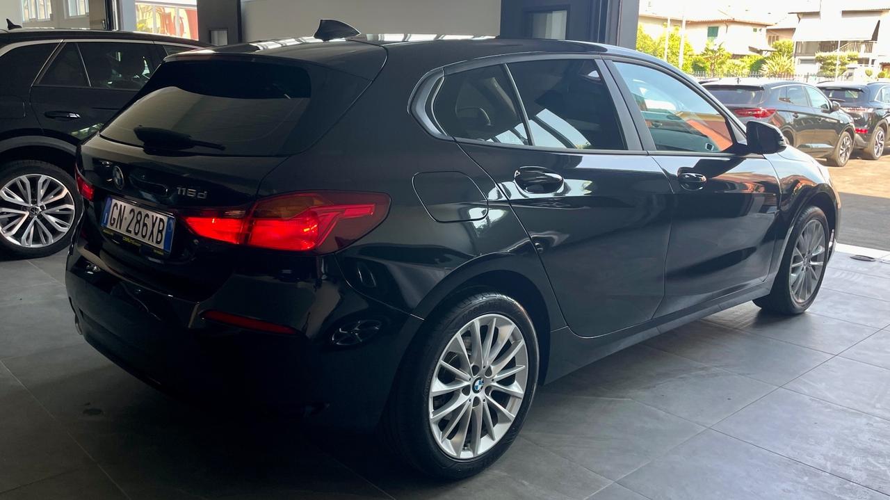 BMW 116D 1.5 BUSINESS ADVANTAGE 116 CV - VIRTUAL COCKPIT, CARPLAY, NEOPATENTATI
