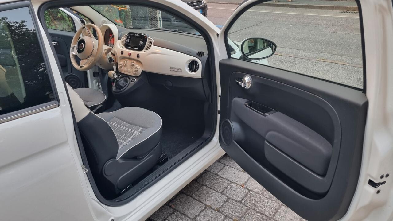Fiat 500 Lounge 69cv anno2018 km59000