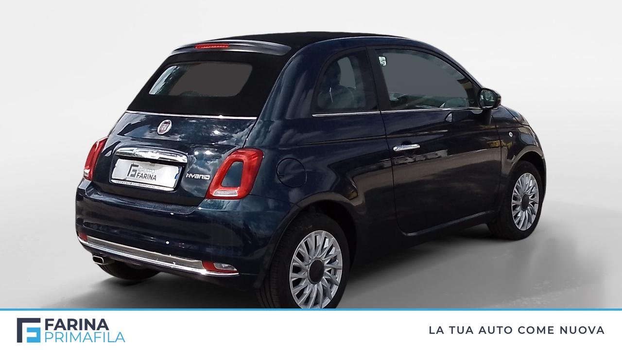 FIAT 500C III 2015 - 500C 1.0 hybrid Dolcevita 70cv