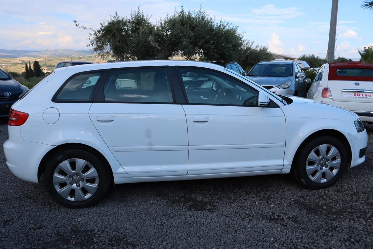 Audi A3 SPB 1.6 TDI 90CV CR F.AP AMBITION