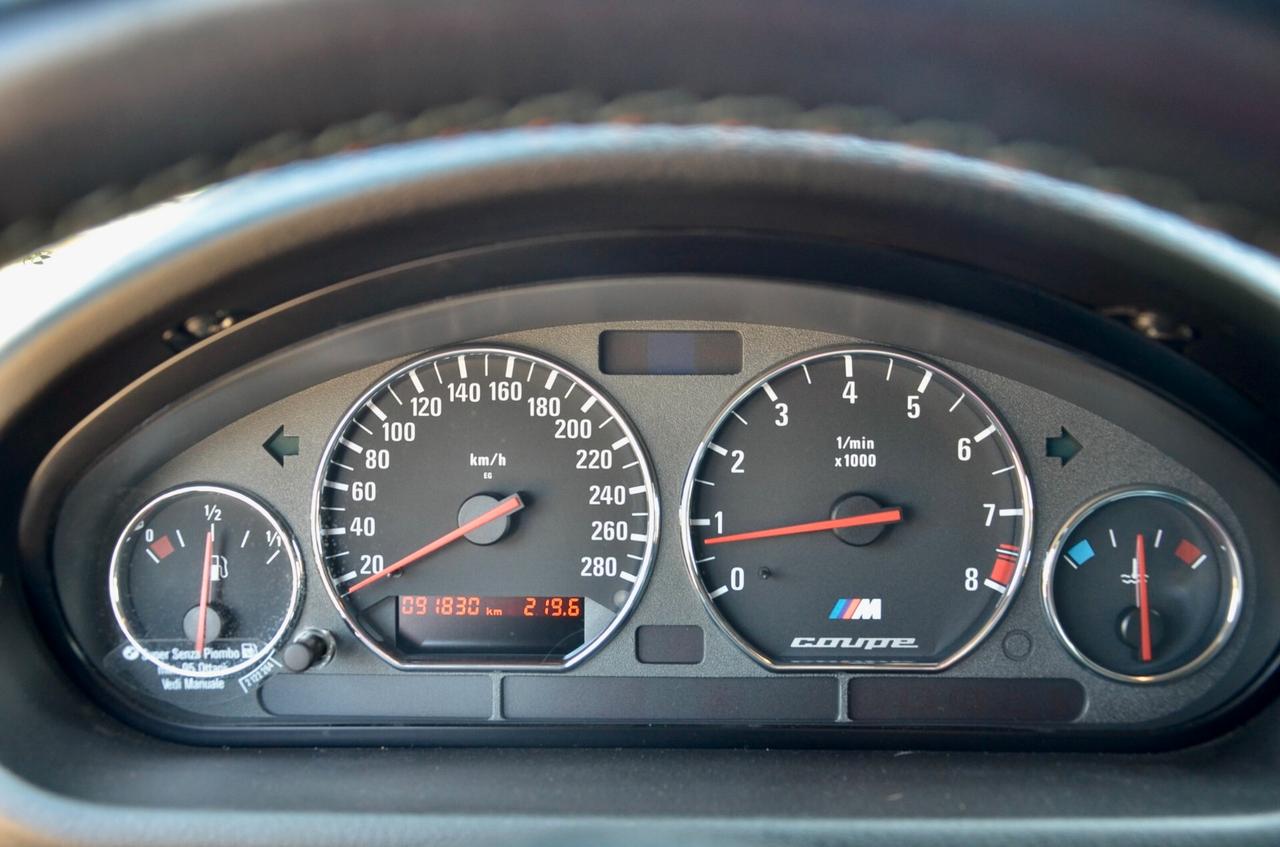 BMW Z3 M COUPE 3.2 321cv MANUALE, PERFETTA, SERVICE BOOK BMW, UFF ITALIANA, PERMUTE