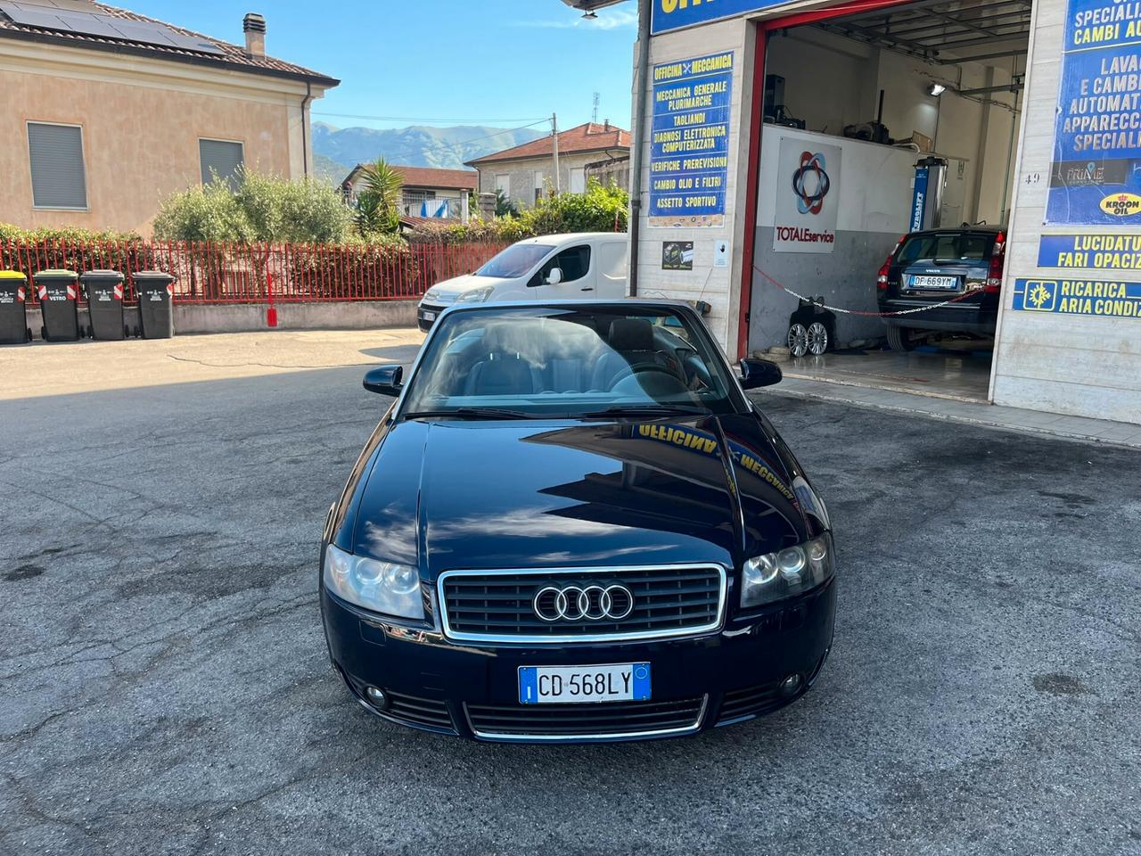 Audi A4 CABRIO 2.4 GPL APPENA RINNOVATO PROMO