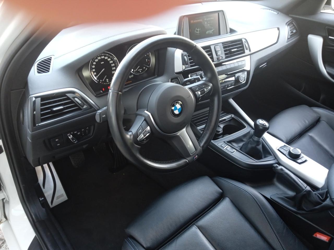 Bmw 118 M SPORT PACK SHADOW 18" VETRI SCURI PELLE TOTALE SENS PARK CRUISE CONTROL PRONTA CONSEGNA