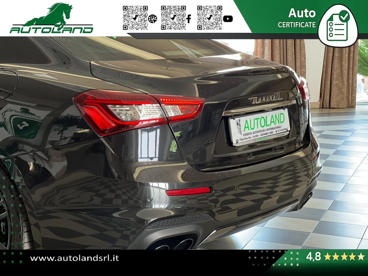Maserati Ghibli 3.0 V6 ds Granlusso 275cv auto my19
