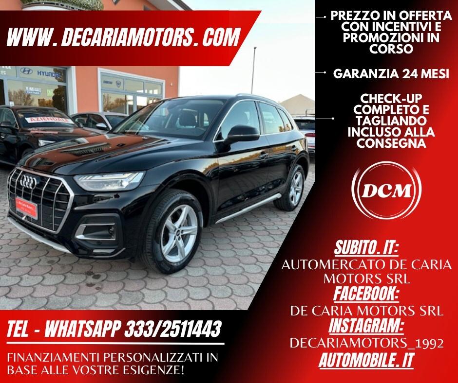Audi Q5 40 TDi 204CV S-Tronic Adv. Ibrida - 2021